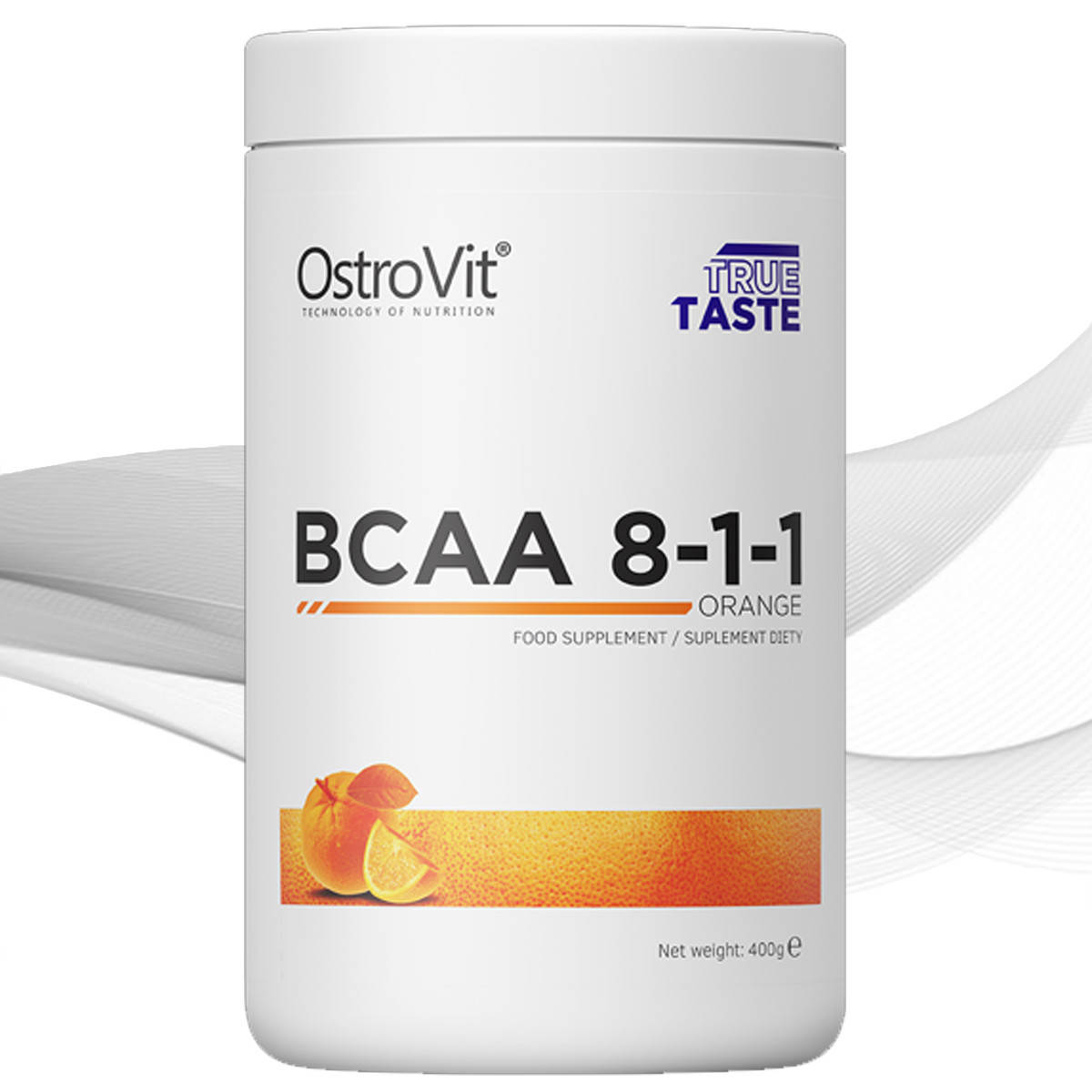 

Аминокислоты БЦАА OstroVit BCAA 8:1:1 400 gr