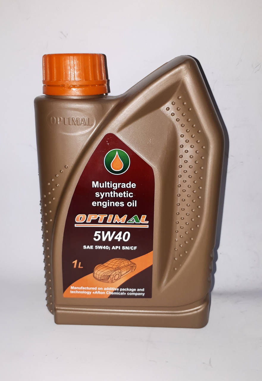 

Масло моторное Оптимал Синтетик 5W40 1л