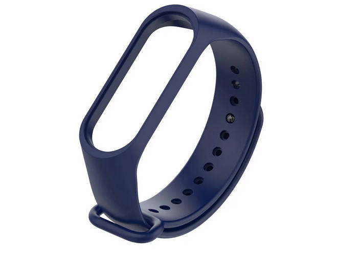 

Ремешок Trusty для браслета Mi Band 3, 4 Dark Blue