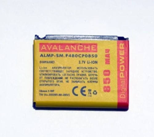 

Аккумулятор Avalanche Premium Samsung F480 850mAh