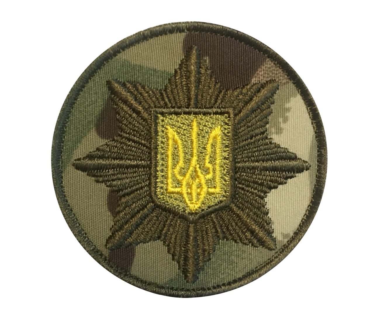 

Кокарда Полиция 6 см , Multicam, на липучке