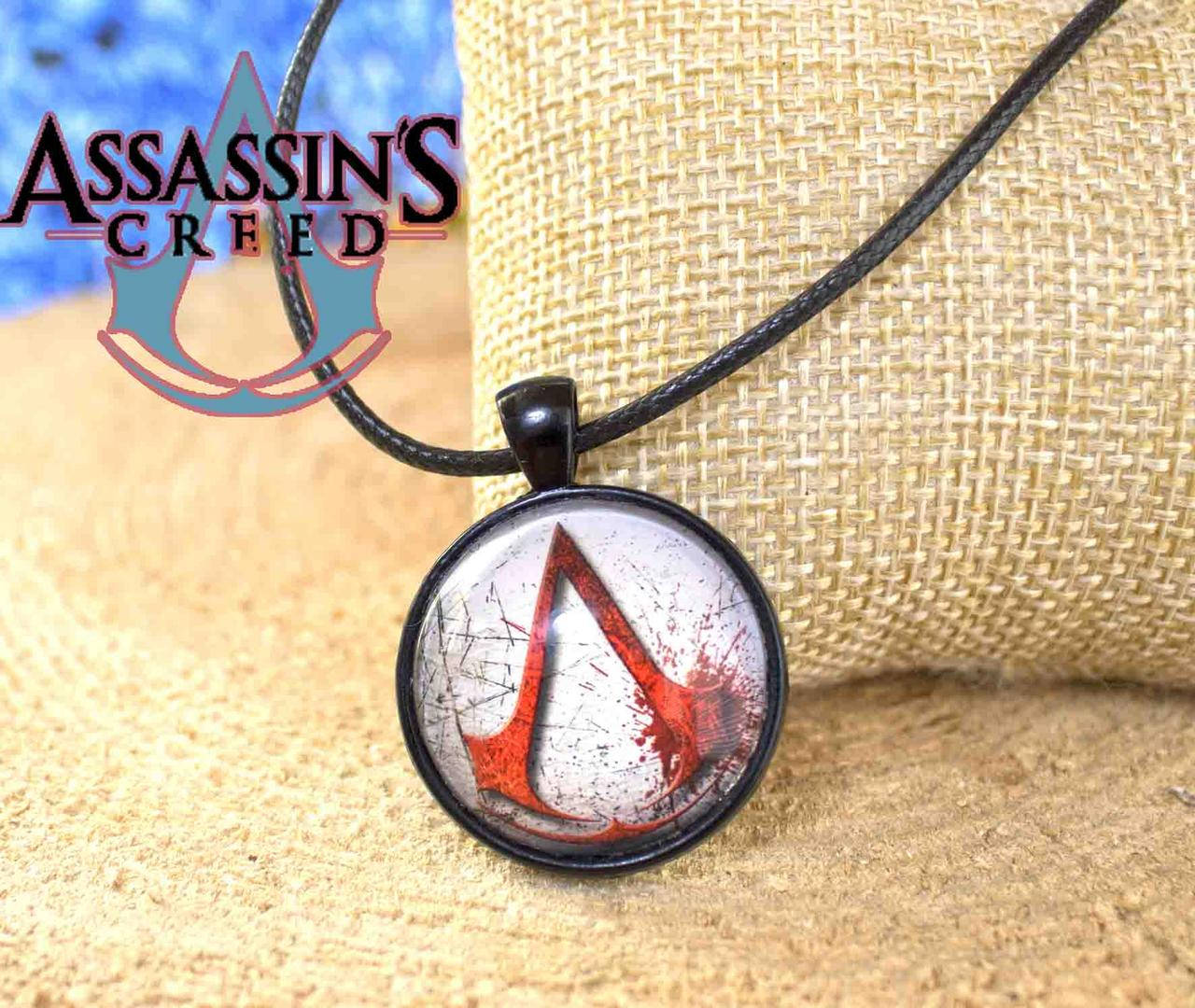 

Кулон Assassin's Creed Кредо Ассасина Дезмонд Майлс с символикой ассасинов