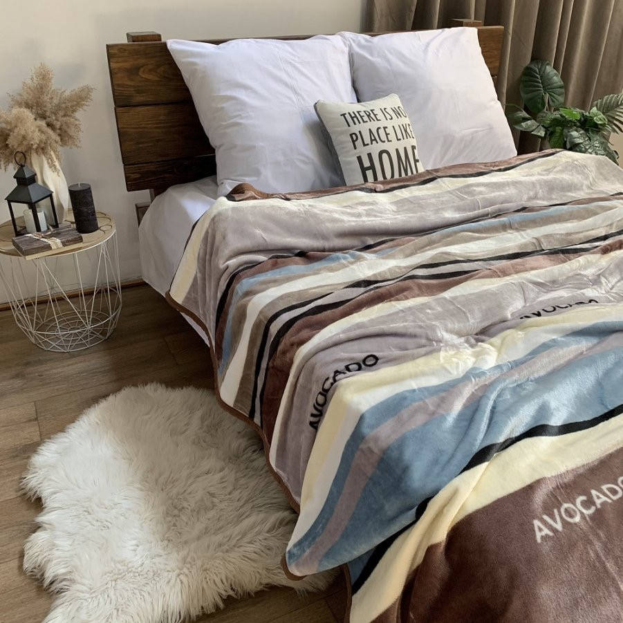 

Плед теплый Велюр ТМ Malloory 180х200 см