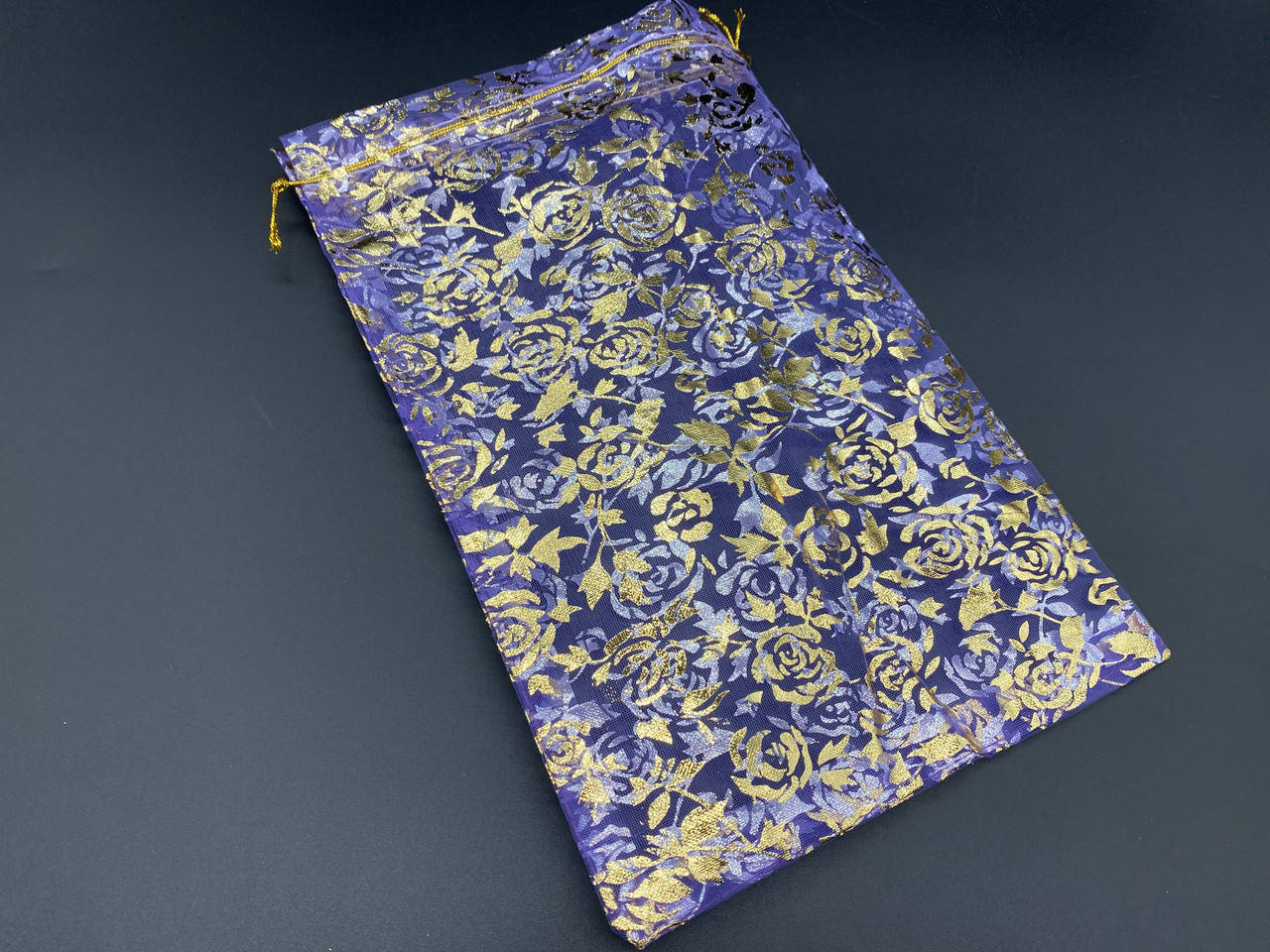 

Подарочные мешочки из органзы. Фиолет. 20х30см, Фиолетовый