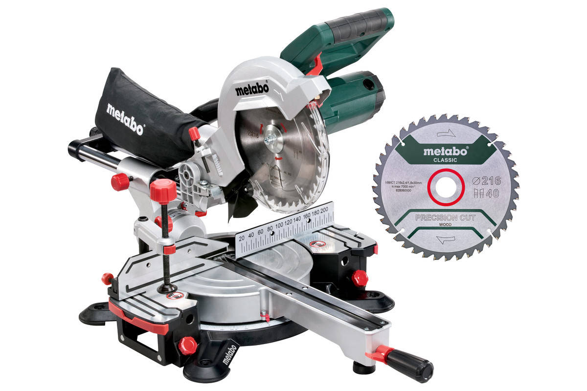 

Пила торцовочная Metabo KGS 216 M + диск