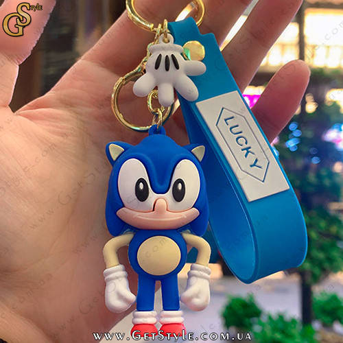 

Брелок Соник Baby Sonic Keychain синий