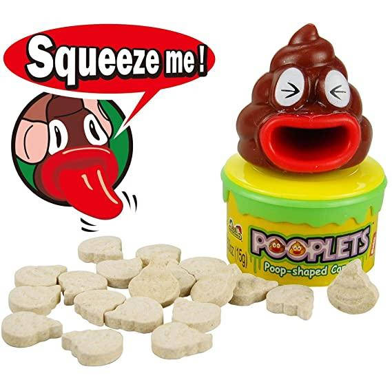 

Конфеты с игрушкой Pooplets Poop Emoji Shaped Candy 1*15g