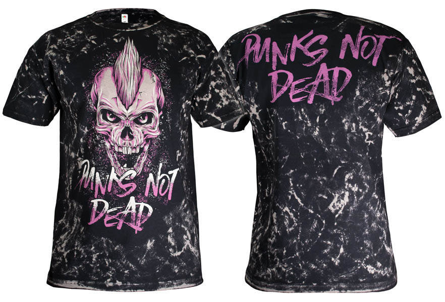 

Футболка PUNK S NOT DEAD full print L