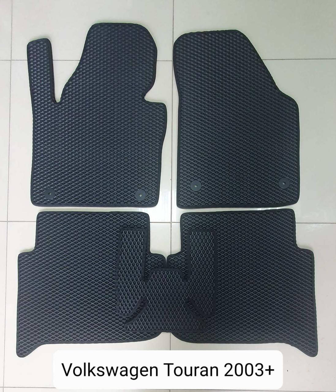 

Коврики в салон EVA для Volkswagen Touran (2003-2015) /Фольксваген Туран / 5шт, Коричневый