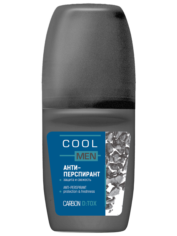 

Антиперспірант роликовий 50 мл Cool Men DETOX CARBON