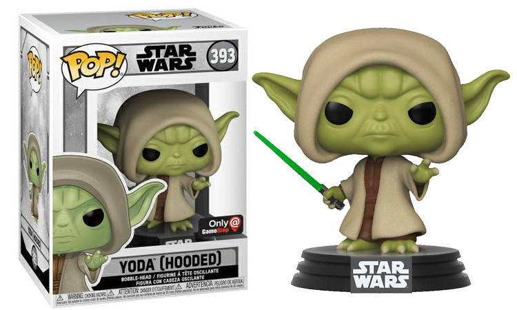 

Фигурка Funko Pop Фанко Поп Star Wars Yoda Hooded Звёздные войны Йода в капюшоне Exclusive 10 см SW Y 393