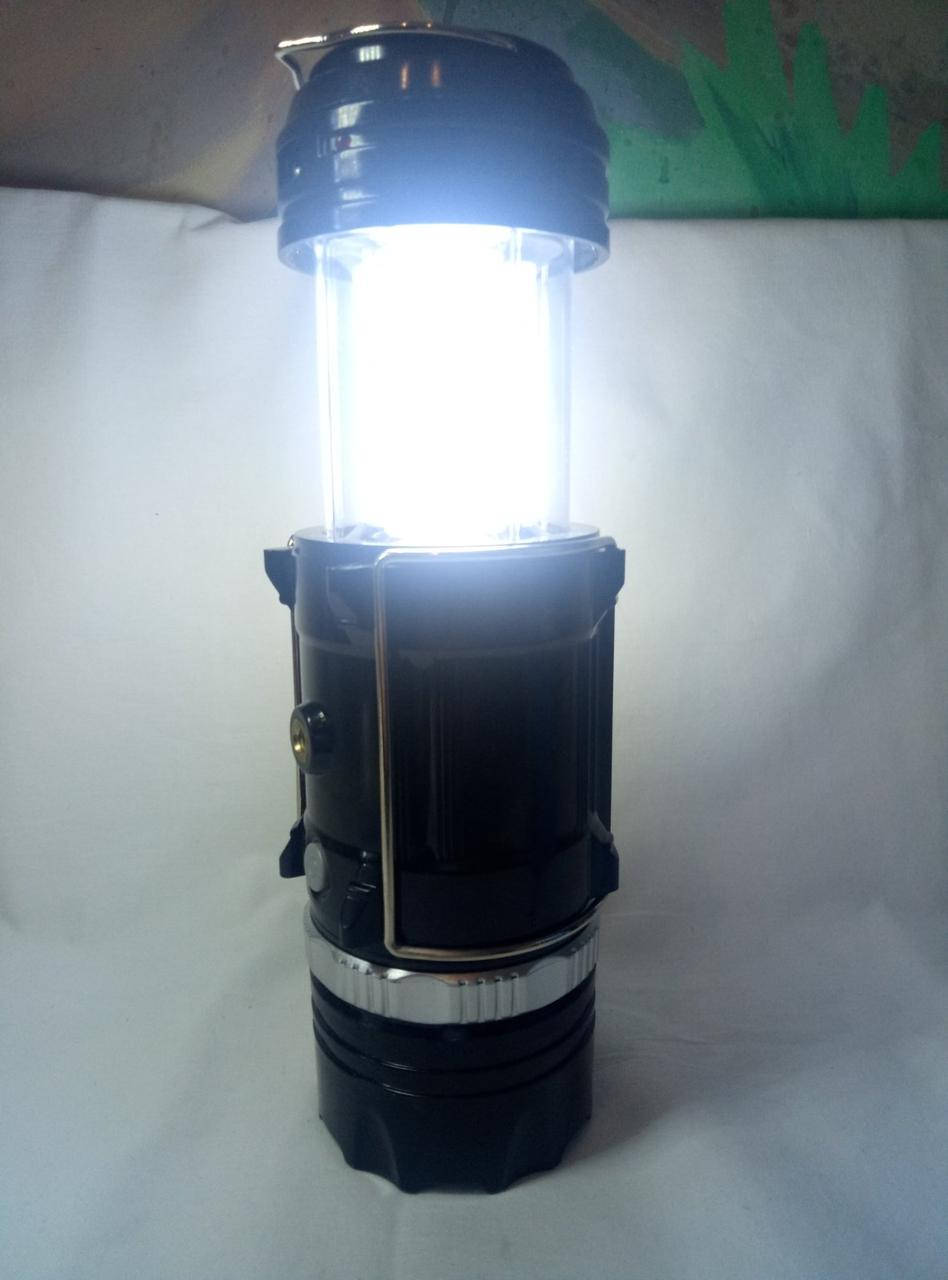 

Кемпинговый Фонарь-прожектор Bailong GSH-9699 с USB и солнечна панель