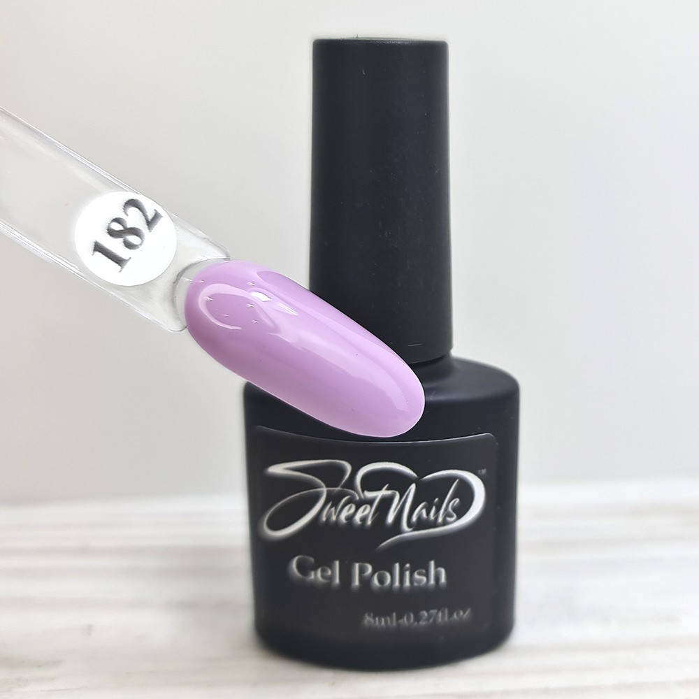 

Гель лак для ногтей светло сиреневый №182 8мл