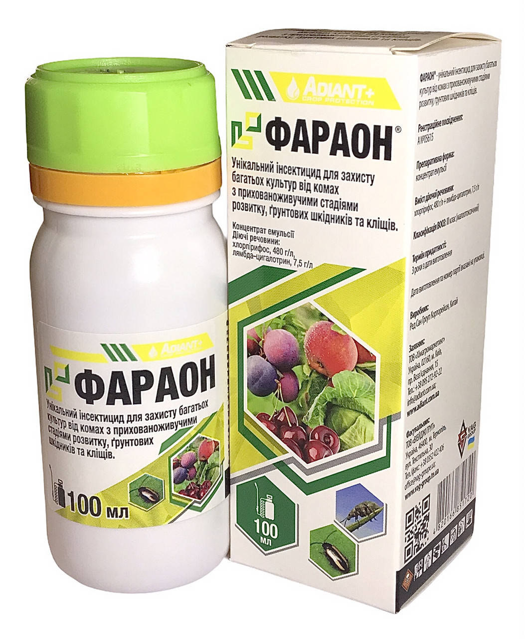 

Инсектицид Фараон 100 мл Adiant