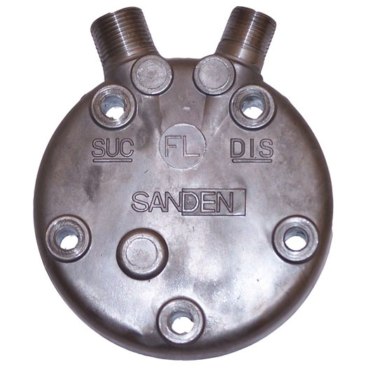 

Крышка компрессора задняя Sanden SD5H14, вертикальная 7/8"-3/4