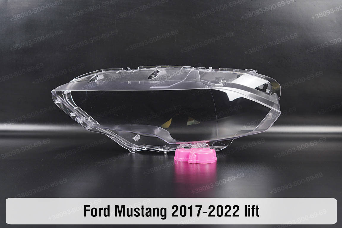 

Стекло фары Ford Mustang Mk6 (2017-2022) VI поколение рестайлинг левое