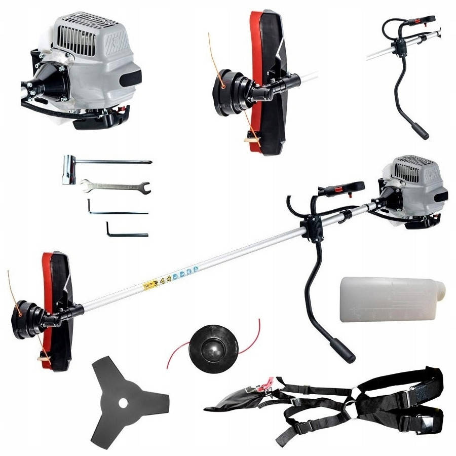 

Бензиновая мотокоса (бензокоса) для травы AL-KO BC 400 B : 900 Вт, 39.8 см3 бензиновая косилка триммер 113784