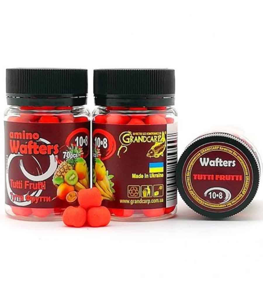

Бойлы Tutti Frutti нейтральной плавучести Grandcarp Amino Wafters (Тутти Фрутти)