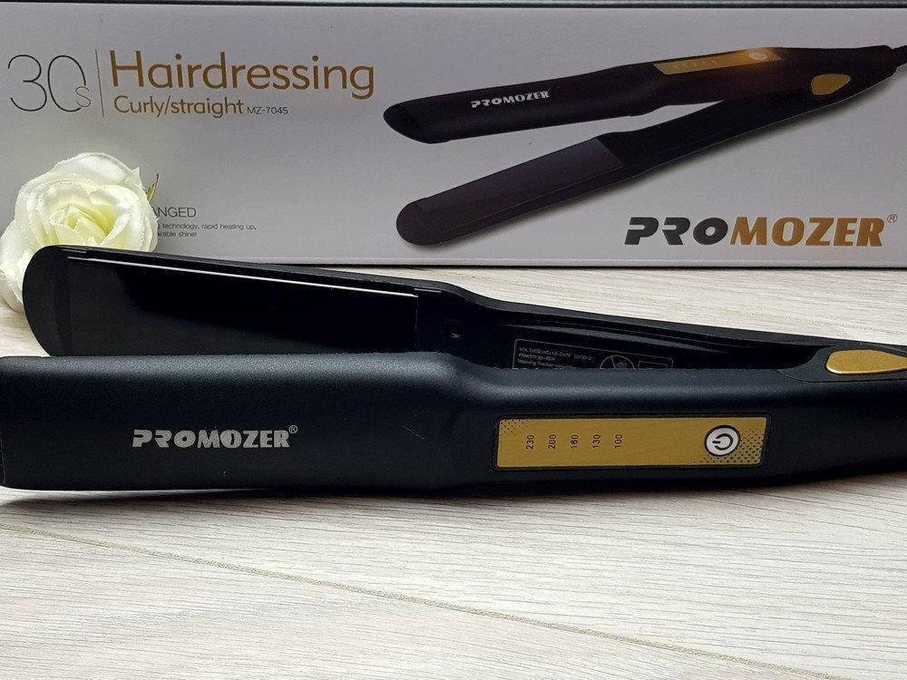 

Профессиональный Керамический Утюжок Выпрямитель Щипцы Pro Mozer 7045