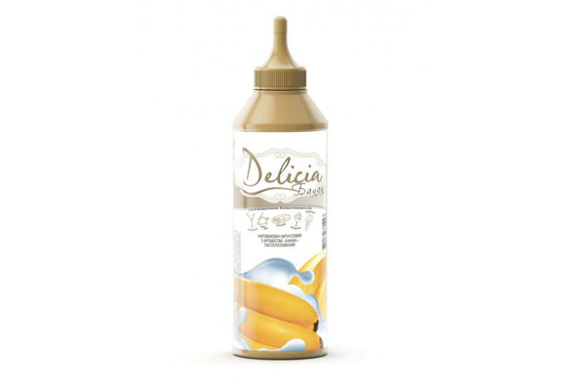 

Топпинг банан Delicia 600 г