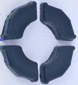 

Демпферная резинка заднего колеса на мопед Delta набор