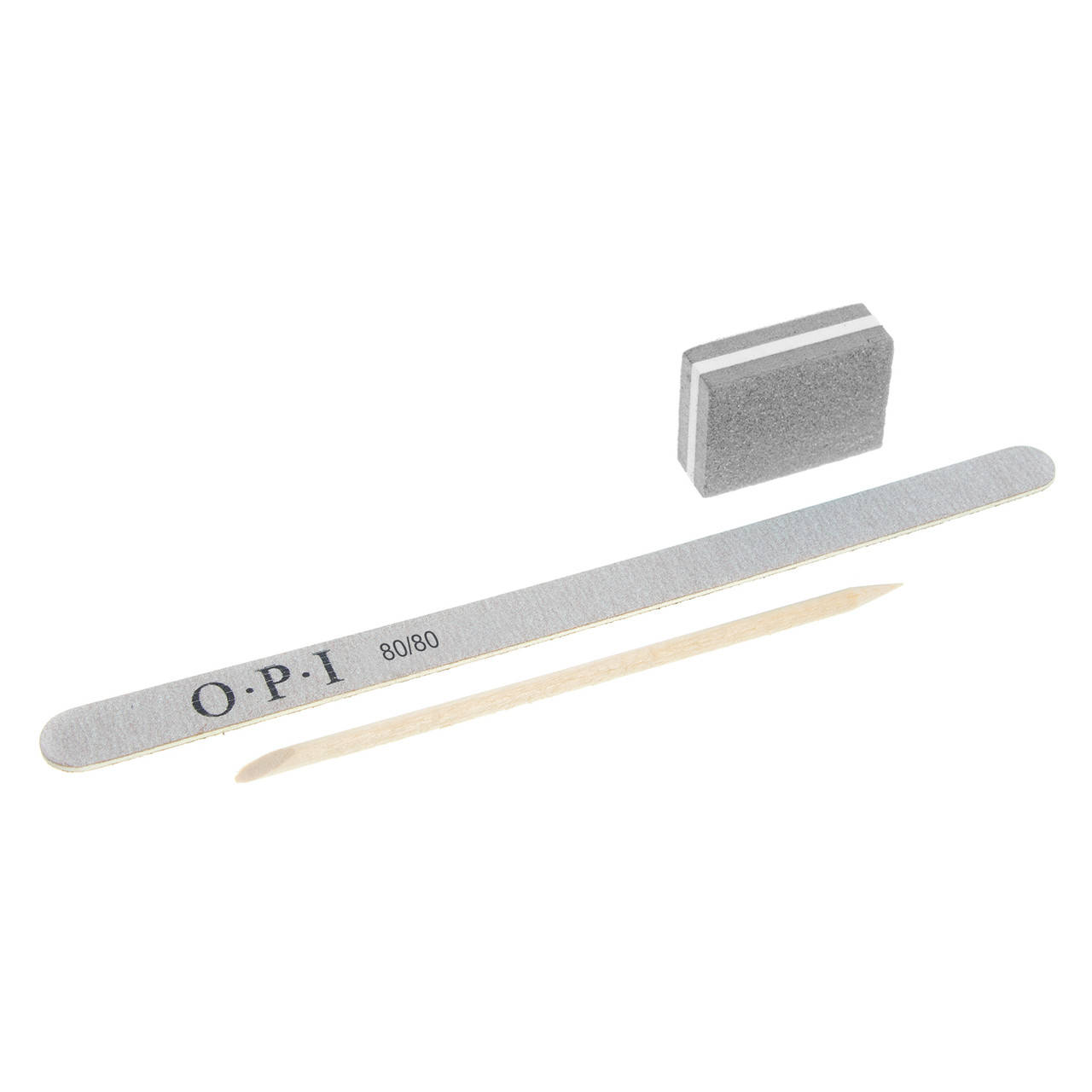 

Одноразовый набор OPI пилка (80/80) + баф и апельсиновая палочка