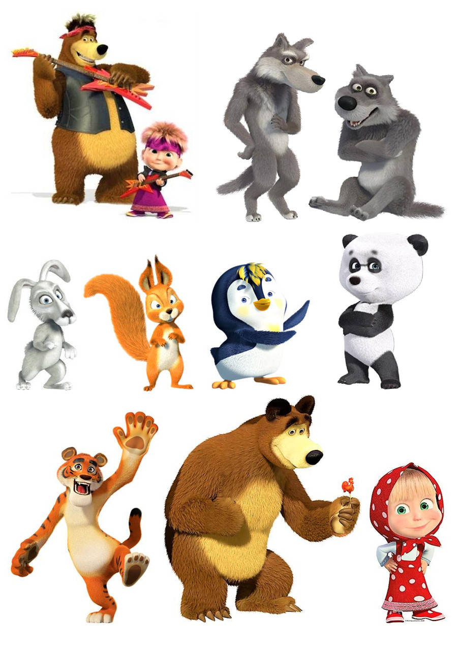 

Вафельна картинка МАША ТА ВЕДМІДЬ 3