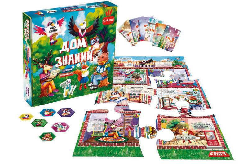 

Настольная игра "Дом знаний" 30454 STRATEG