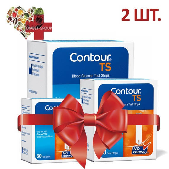 

Тест-полоски Contour TS №50 - 2 упаковки