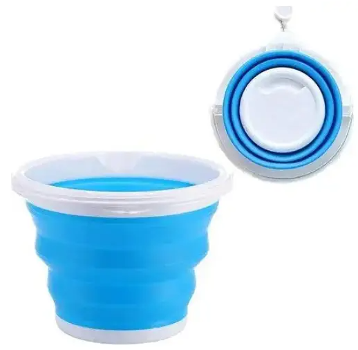 

Ведро складное силиконовое на 10 литров Collapsible Bucket, ведро силиконовые для рыбалки