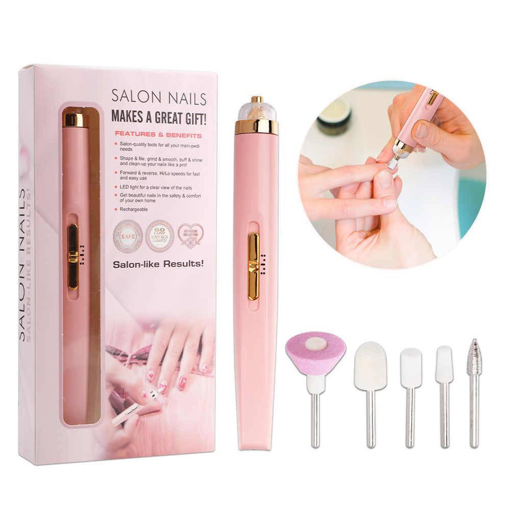 

Фрезер для маникюра и педикюра Flawless Salon Nails / Портативный фрезер для маникюра