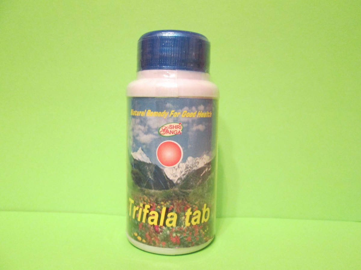 

ТРИФАЛА (Triphala) от Шри Ганга (Shri Ganga). Большая банка 200 таблеток!