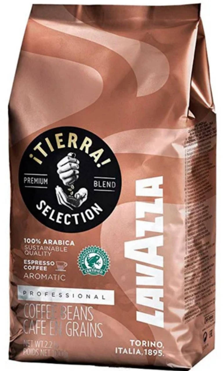 

Оригинал! Кофе в зернах Lavazza Tierra 100% Арабика 1кг, Италия
