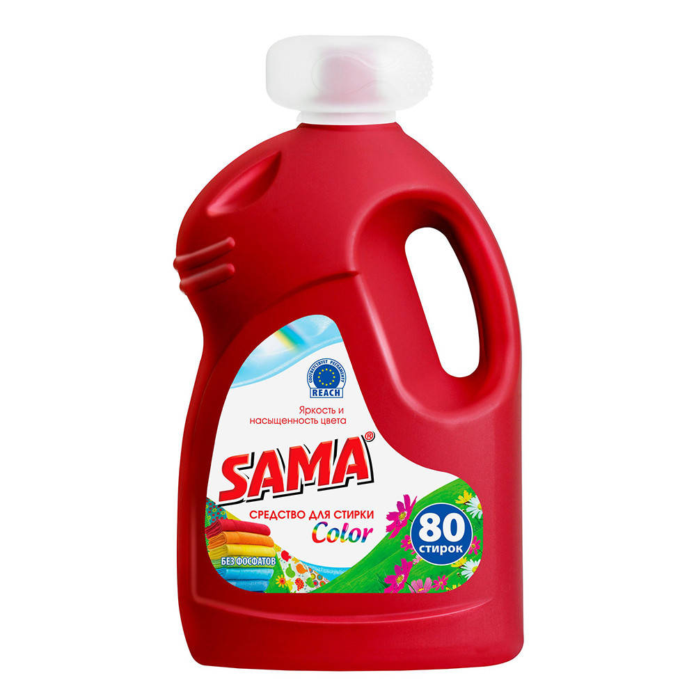 

Гель для прання Sama 4л Color для кольорового