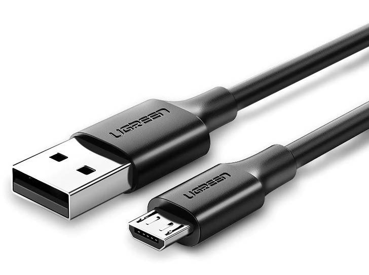 

Кабель UGREEN Micro USB для быстрой зарядки 4.0 QC 3.0 | Шнур UGREEN 3A Quick Charge 3.0 Micro-USB, Черный