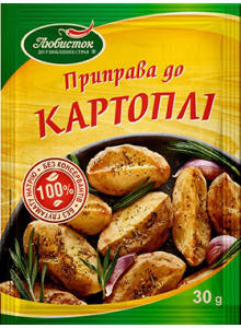 

Приправа до картоплі "Любисток"30г (1*5/100)