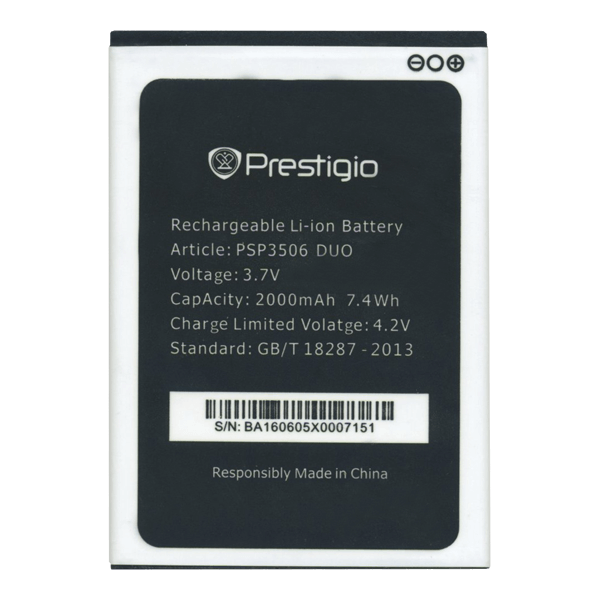 

Аккумулятор Prestigio PSP3506, PSP3507, PSP3508, PSP3517, PSP3527, PSP5502 (2000mAh)