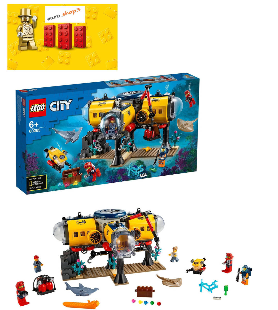 

LEGO City База дослідників океану 60265