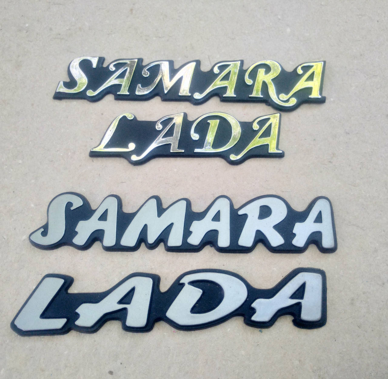 

Орнамент задний " LADA " " SAMARA" ВАЗ-2108, 2109, 21099. 2 ШТ