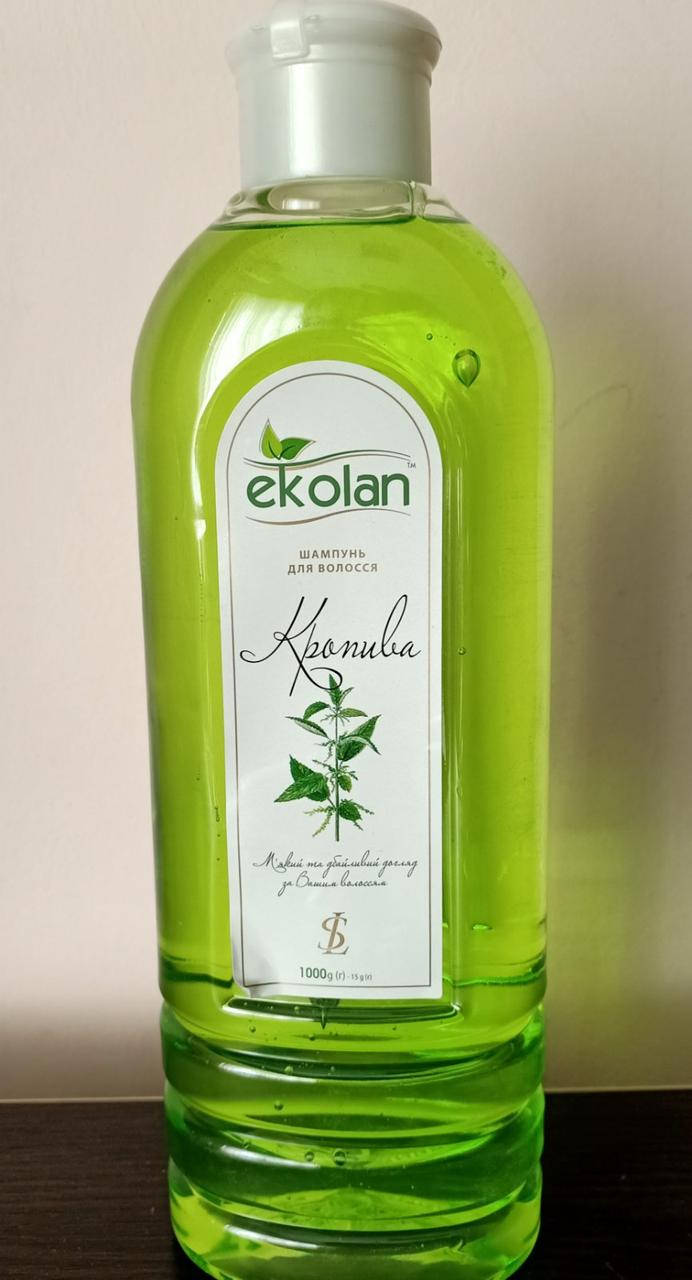 

Шампунь для волос Ekolan Кропива, 1000 г