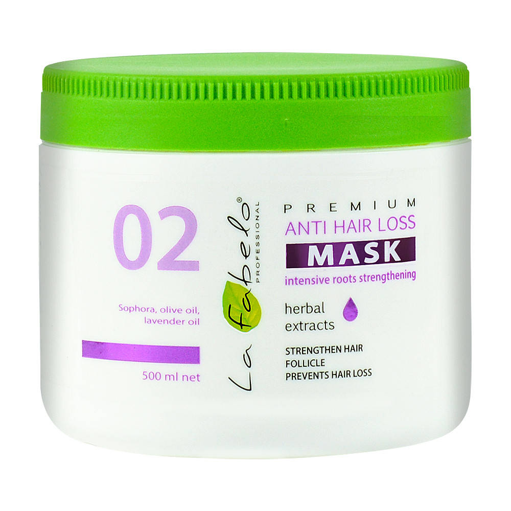 

Маска La Fabelo Premium 02 Anti Hair Loss против выпадения волос 500мл