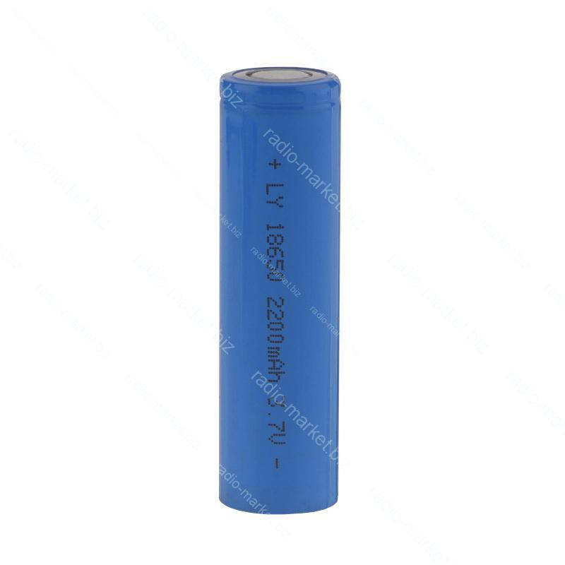 

Аккумулятор Li-ion 18650, 2200мАч, высокотоковый