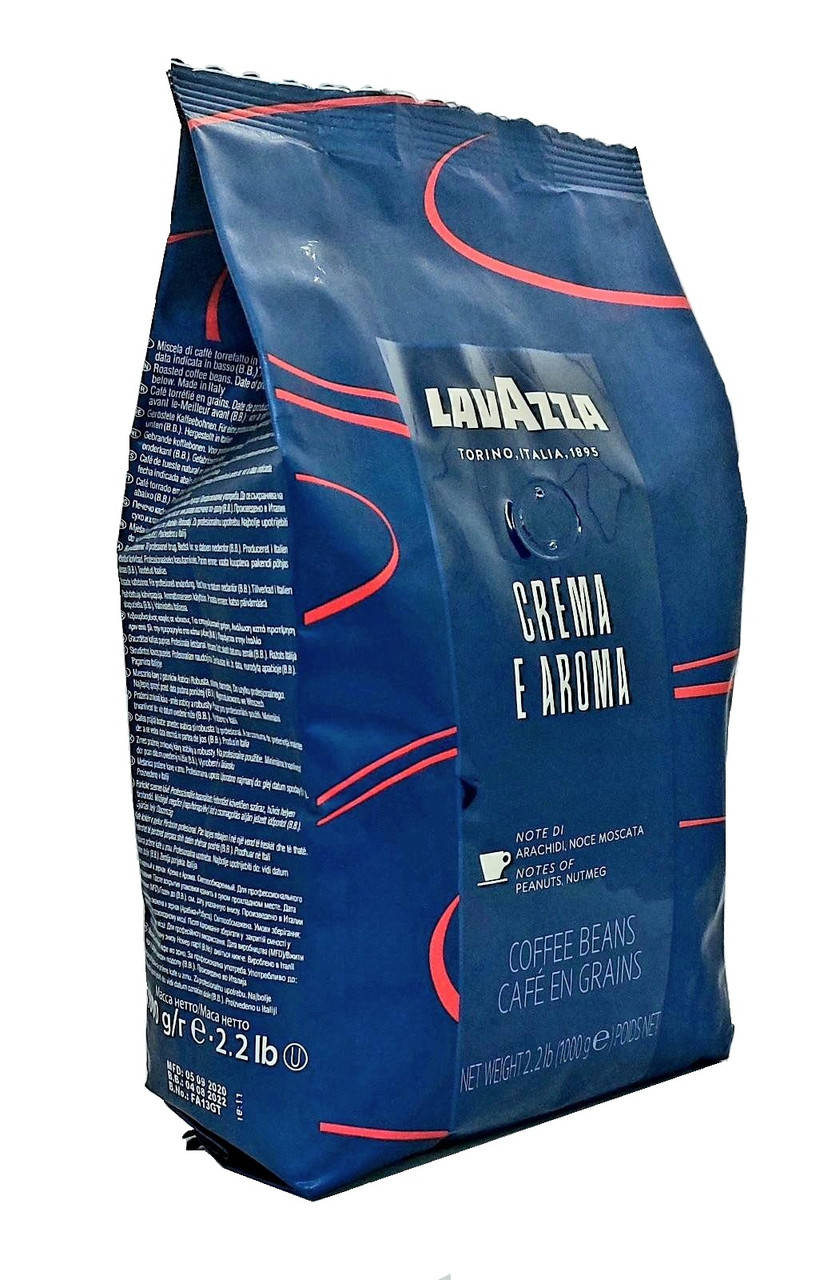 

Зерновой кофе Lavazza Crema e Aroma 1 кг в новой пачке (Италия)