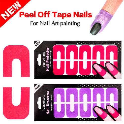 

Формы-наклейки для защиты кожи вокруг ногтя 10 штук