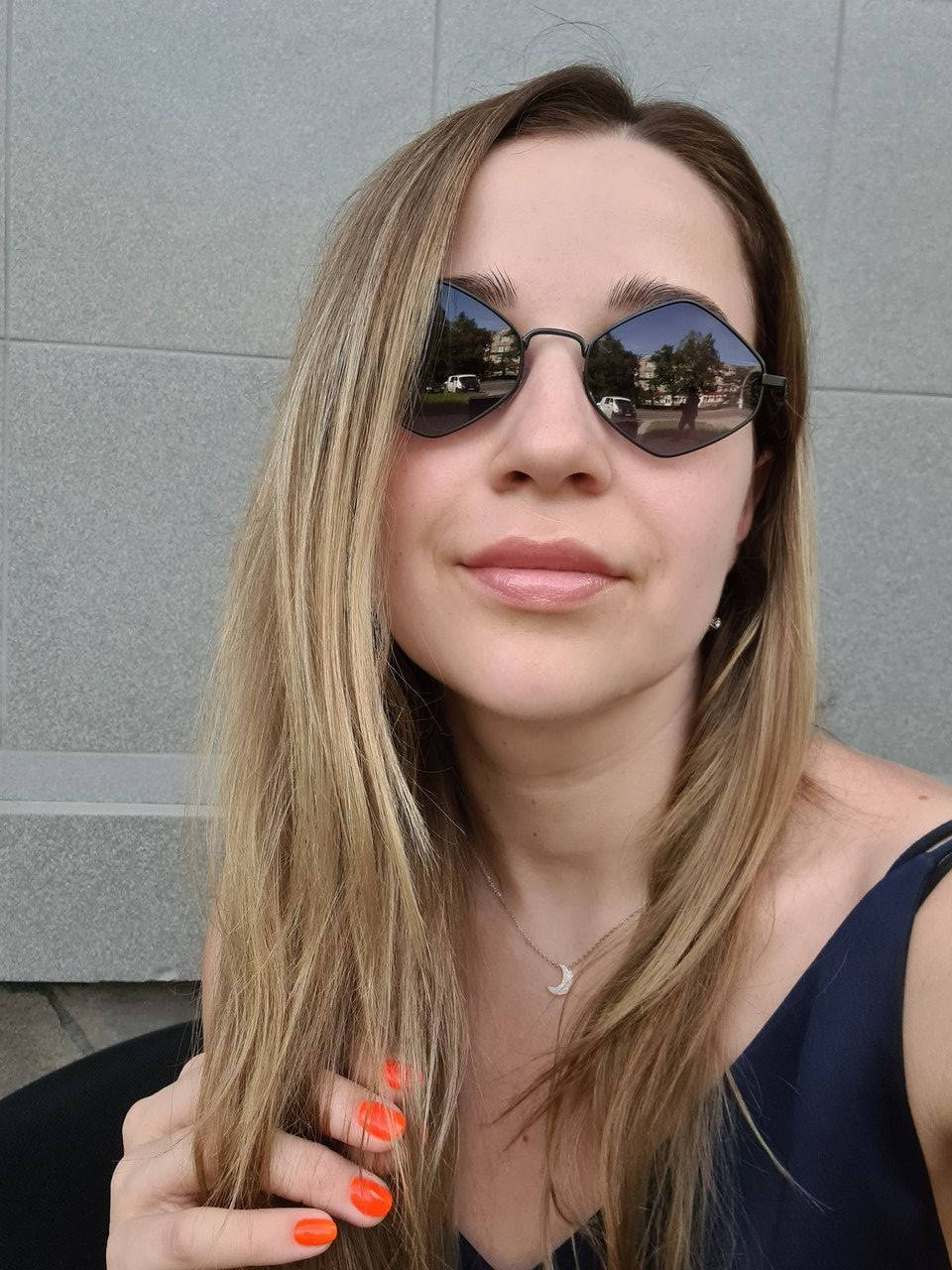 

Женские солнцезащитные очки ромбы