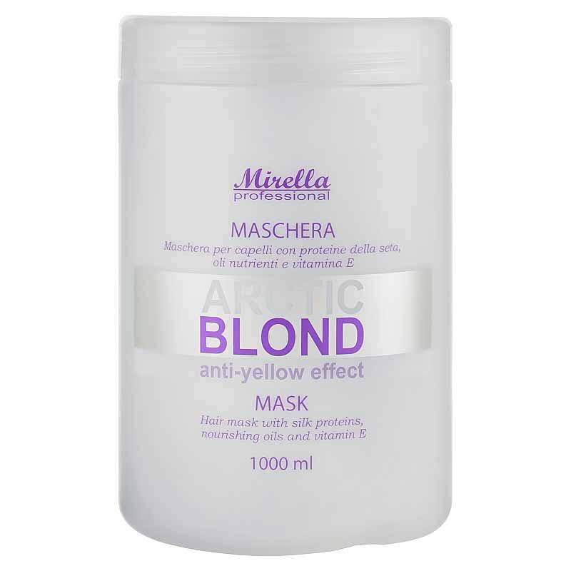 

Маска для светлых, седых и обесцвеченных волос Mirella Arctic Blond Mask 1000 мл