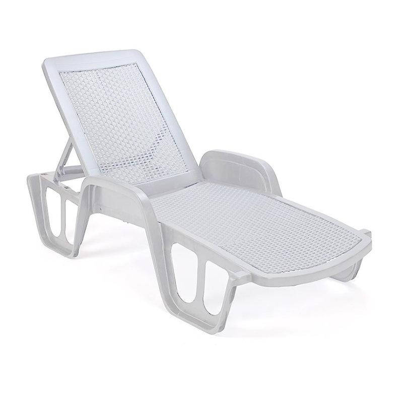 

Лежак Pool белый