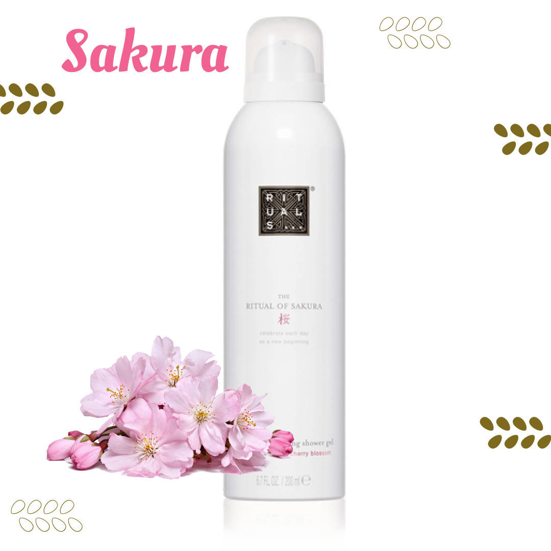 

Rituals. Гель - пена для душа "Sakura". 200 мл. Производство Нидерланды