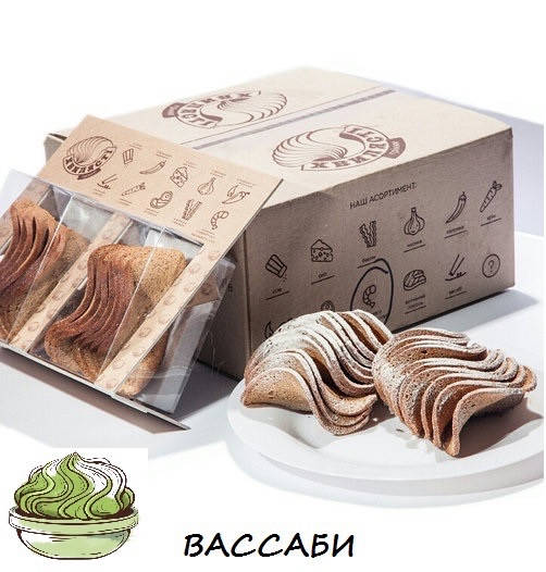 

Гренки Волнистые со вкусом васаби