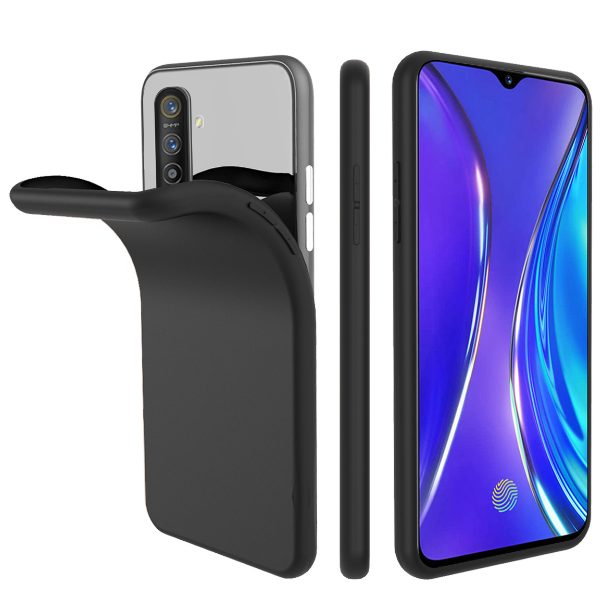 

Чехол силиконовый для Realme 5 черный (Реалми 5)